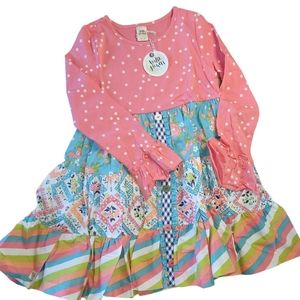 Wild flowers no 10 NWT mixed print polka dot/floral/stripes